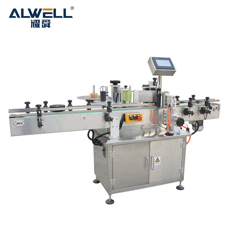 Automatic Applicators for Cosmetic Bottles Labeling Machine Product Sticker Wrap Round Label Applicator