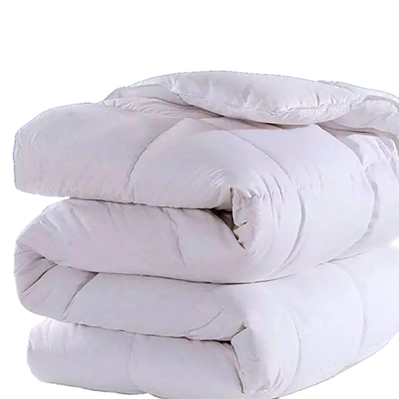 Hot White Color Microfiber Filling 100% Cotton Quilting Quilt New Product