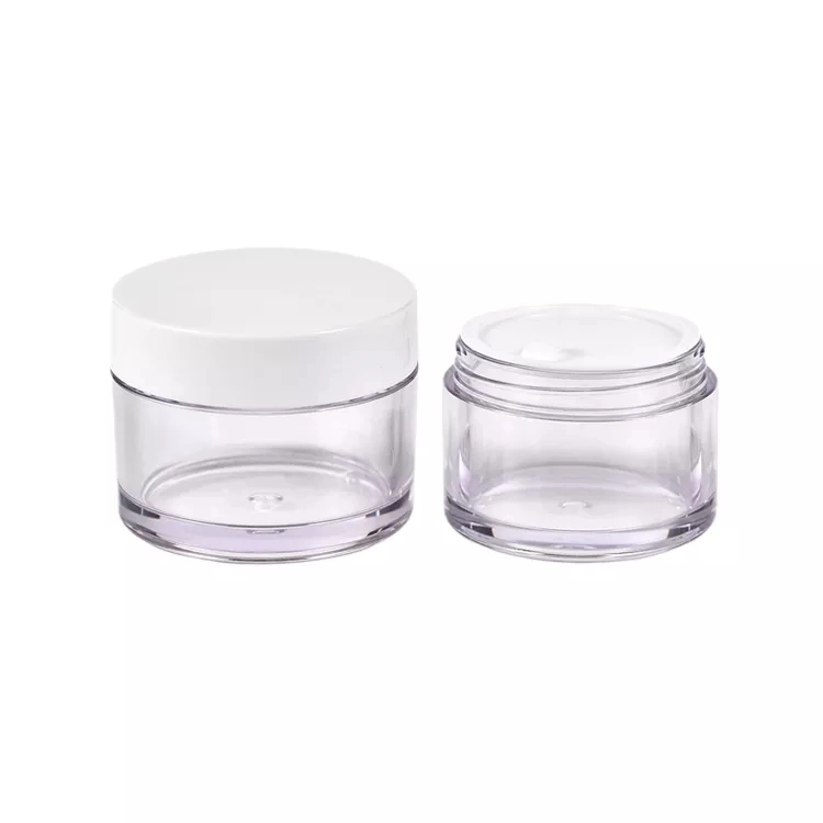 3G/5g/15g/20g/80g/100g Custom Logo Round Cosmetic Jar Eye Shadow Mineralized Makeup Plastic Spice Jar Plastic Jar