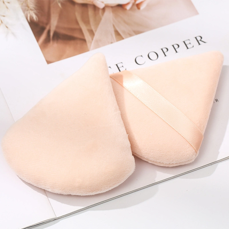 Powder Puff Triangle Makeup Puff Pure Cotton Powder for Loose Powder Body Cosmetic Foundation Sponge Makeup Tool