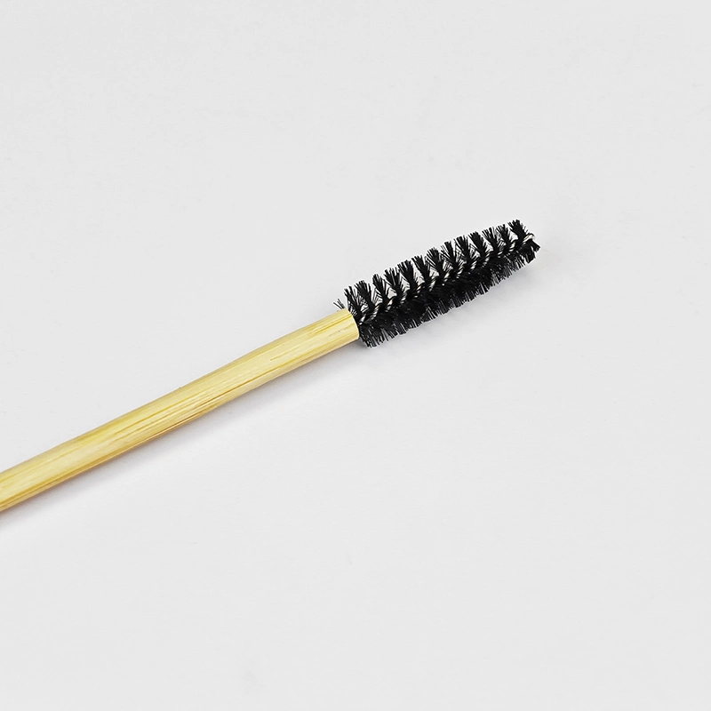 Eco-Friendly Bamboo Handle Bamboo Stick Disposable Mascara Wand Eyelash Brushes