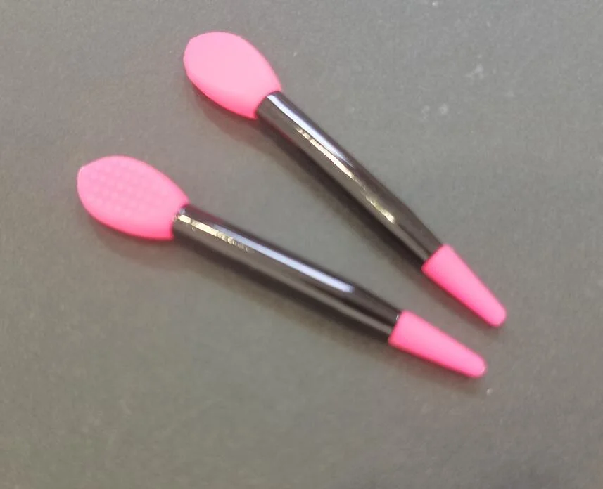 Chinese Factory OEM Silicone Head Duo End Eyeshadow Brush Applicator