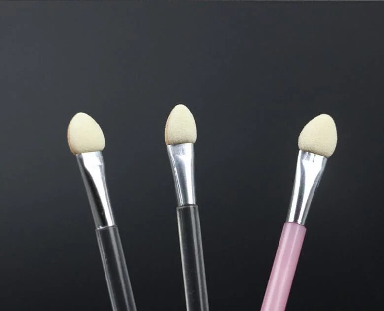 China Supplier Cosmetics Beauty Tool Duo End Applicator Compact Brush