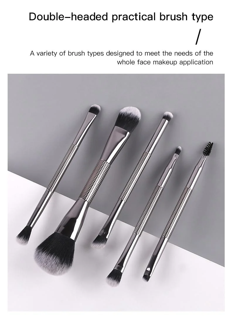 Beauty Products OEM 1PCS Beauty Eyeliner Brush Aluminum Tube