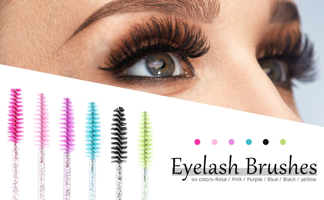 Beiqili Disposable Makeup Brush Mascara Wands Applicator One-off Eyelash Brush for Eyelash Extension Make up Maquillaje