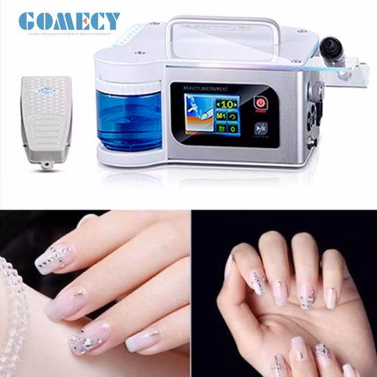 Aluminum Alloy Brushless Motor Portable Nail Grinder Machine Electric Nail Drill for Manicure