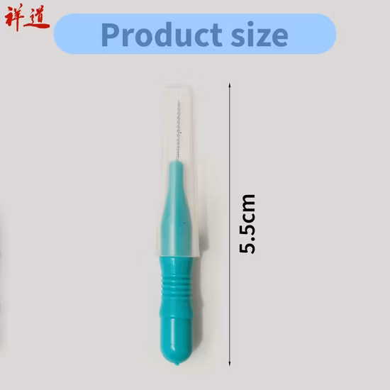 Wire-Free Disposable Soft Interdental Toothbrush
