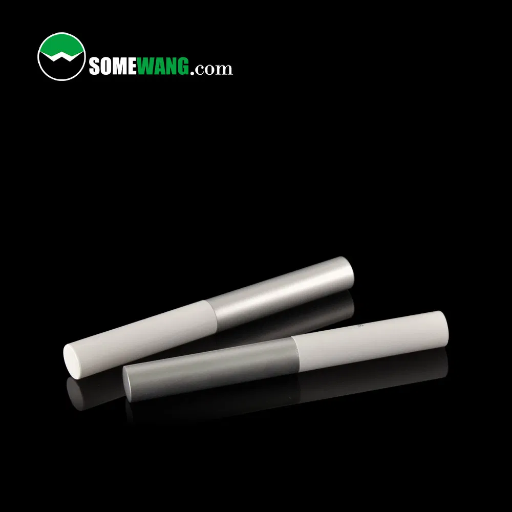 Customized Transparent Clear Ecologico Bamboo Empty Mascara Tube with Silicon Brush