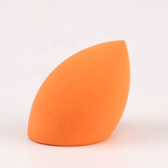 Professional Manufacturers Makeup Sponge Eggs Blender Soft Olive Slanted Beauty Puff