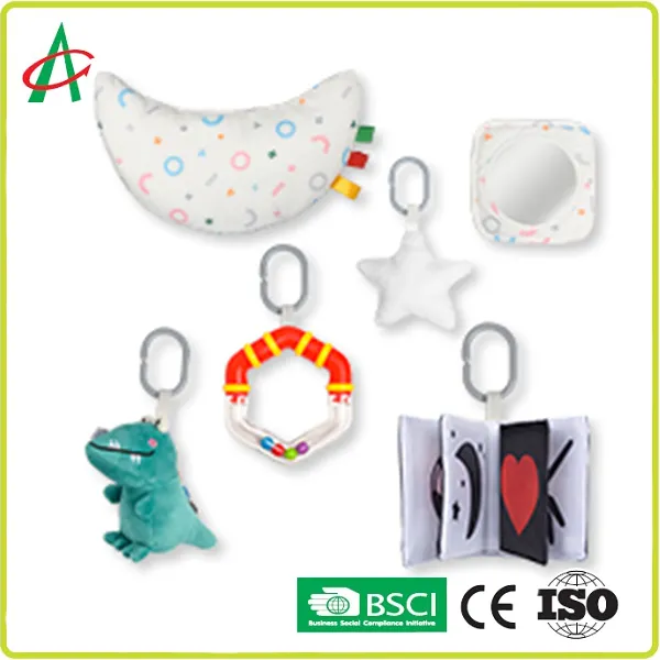 Baby Crawling Hammock Cushion Cloth Book Bed Bell Customized Baby Plush Products Cotton Material in Line with CE Certification